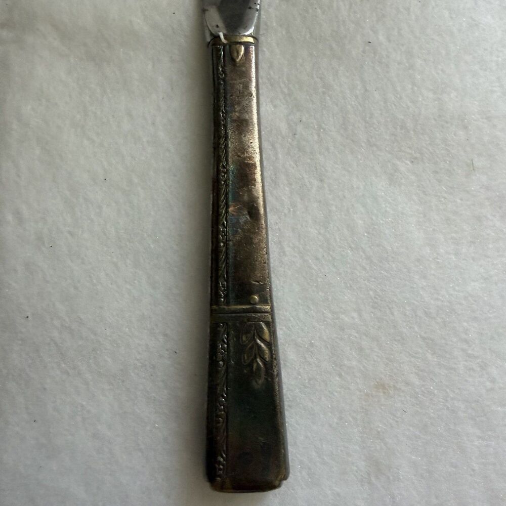 Oneida Grenoble New French Hollow Knife Butter knife Silverplate 1938